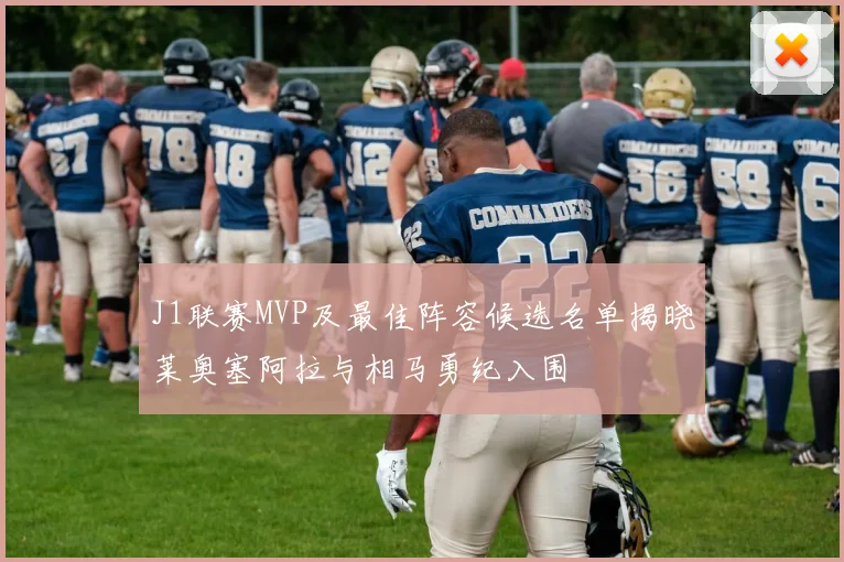 J1联赛MVP及最佳阵容候选名单揭晓莱奥塞阿拉与相马勇纪入围